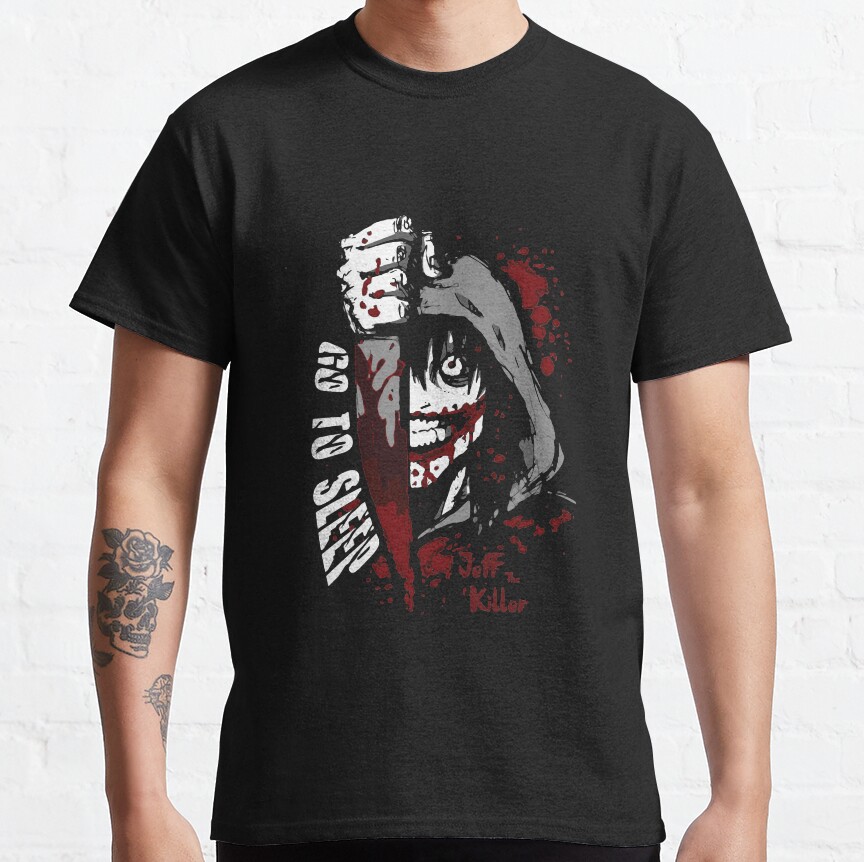 Jeff The Killer Go To Sleep T-Shirt