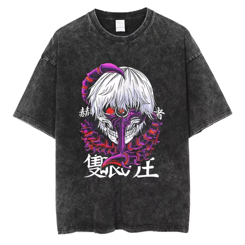 Tokyo Ghoul Centipede Kaneki Mineral Wash T-Shirt