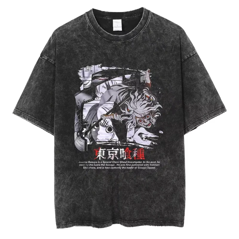 Tokyo Ghoul Nashiro Yasuhisa Mineral Wash T-Shirt