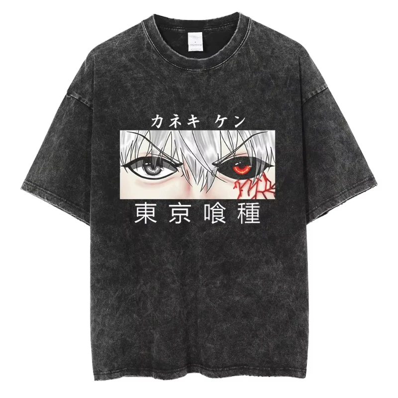 Tokyo Ghoul Kaneki Eye Mineral Wash T-Shirt