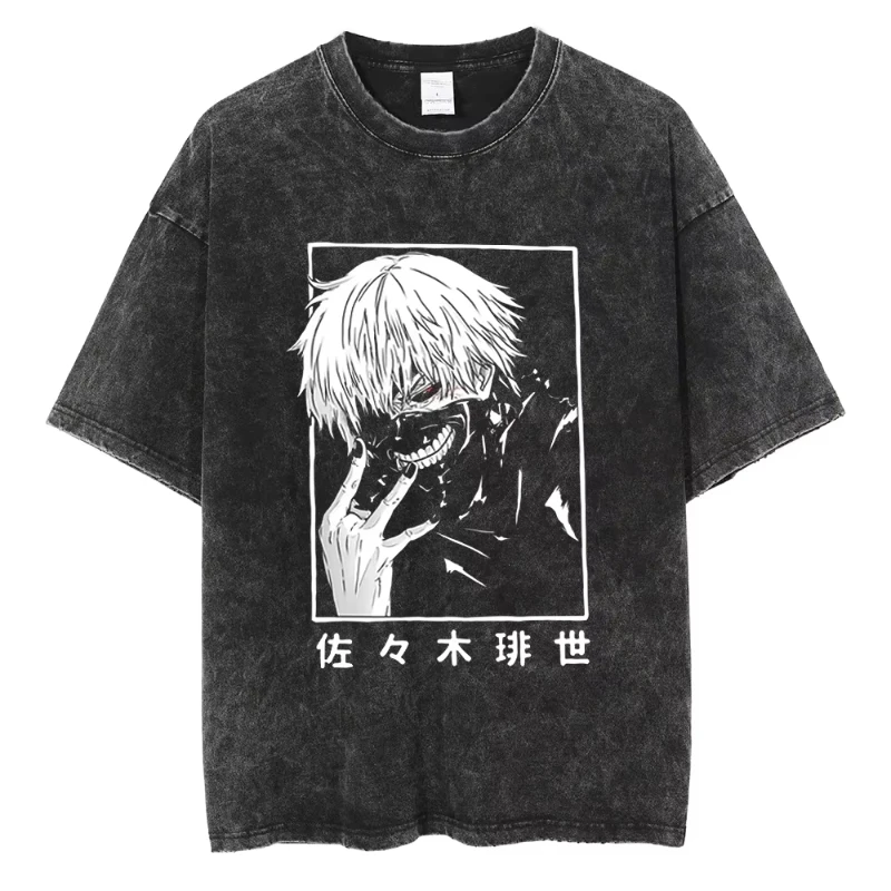 Tokyo Ghoul New Design Mineral Wash T-Shirt