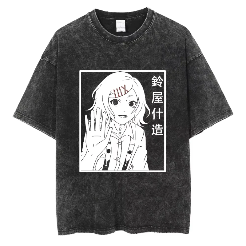 Tokyo Ghoul Juuzou Suzuya Mineral Wash T-Shirt