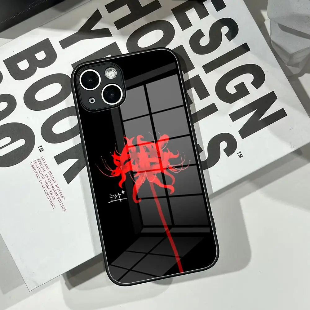 Tokyo Ghoul Kaneki Ken Red Spider Lily Phone Case