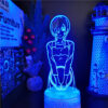 Tokyo Ghoul 3D Lamp Anime Kaneki Ken Juuzou Led Night Light for Kids Bedroom Decoration Nightlight 4 - Tokyo Ghoul Shop