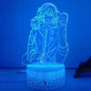 Tokyo Ghoul Kaneki Ken 3d Led Lamp for Bedroom Night Lights Anime Mange Figure Avatar Room 13 - Tokyo Ghoul Shop