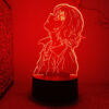 Tokyo Ghoul Kaneki Ken 3d Led Lamp for Bedroom Night Lights Anime Mange Figure Avatar Room 3 - Tokyo Ghoul Shop