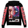 kaneki Zip Hoodie Back Mockup - Tokyo Ghoul Shop